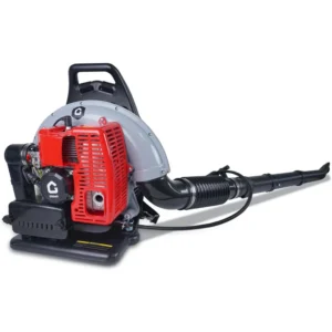 Backpack Leaf Blower, 66CC 2-Stroke Gas Blower with 880 CFM 320 MPH, 4.0HP Portable Garden Debris Blower, Red